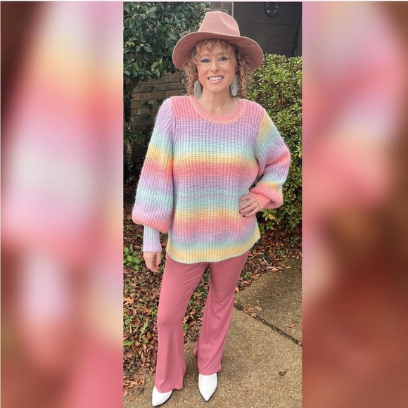 crown & ivy Sweaters - Colorful Sweater!
